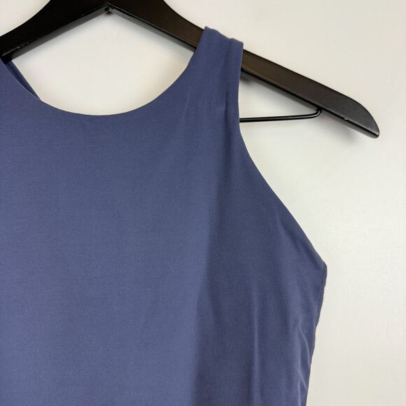 Athleta Conscious Crop Tank Top Blue - S - Picture 3 of 6